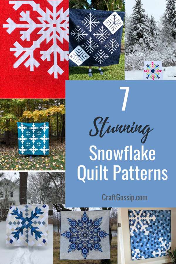 Seven Stunning Snowflake Quilt Patterns
