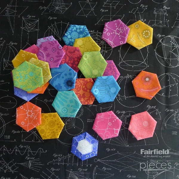 How to Make No-Sew Hexies