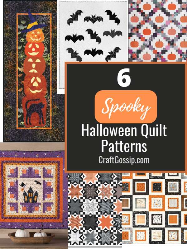 6 Spooky Halloween Quilt Patterns