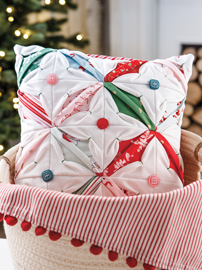How to Make a 3D Christmas Throw Pillow