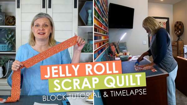Video Tutorial – Easy Scrappy Halloween Quilt