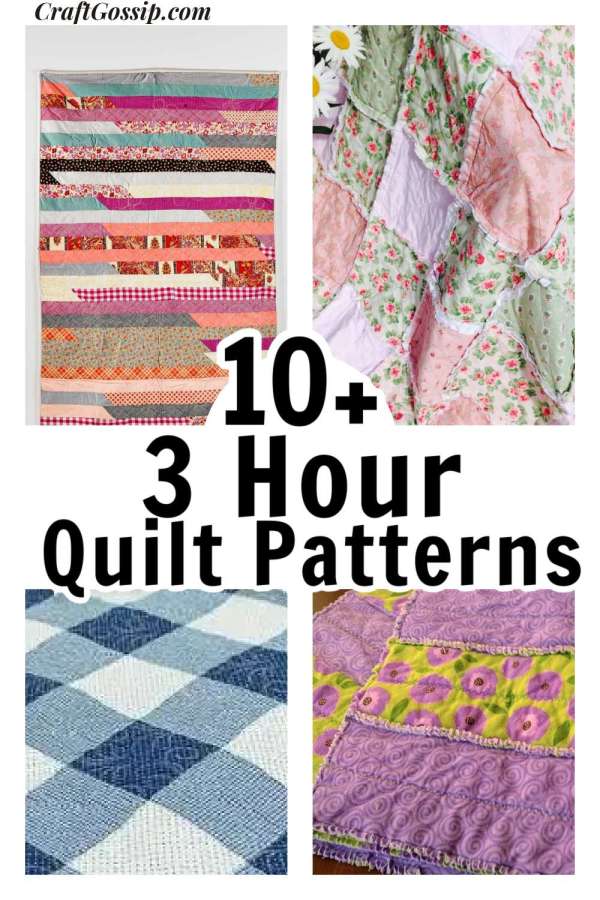 10 DIY Quilts You Can Make In 3 Hours!