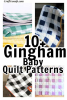 Quilting with gingham
