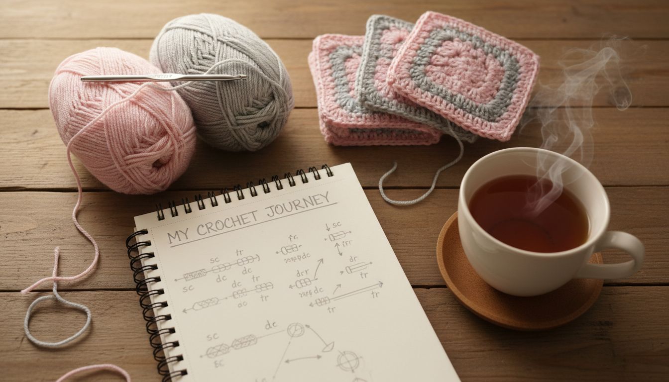 Crochet is good for beginners.