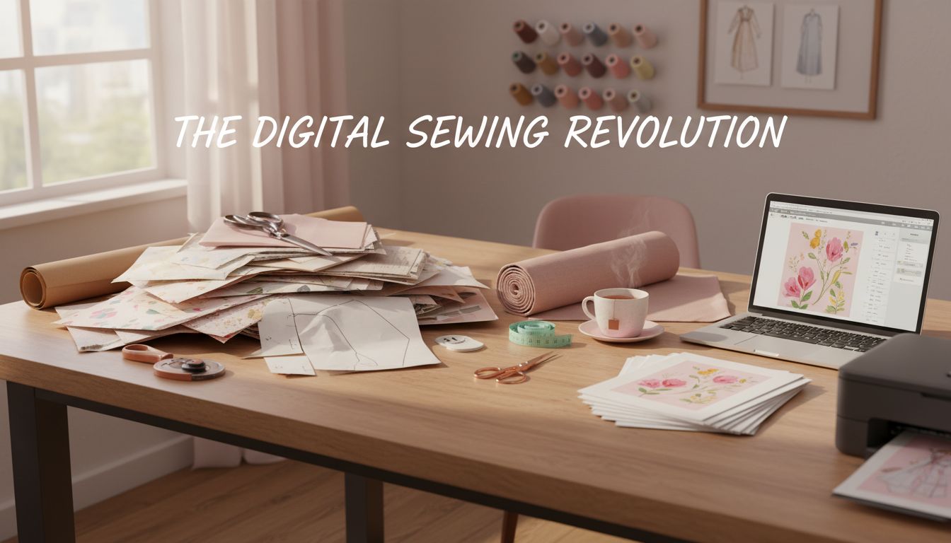 Digital sewing patterns. what are they?