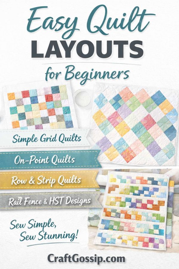 Easy Quilt Layouts for Beginners (Simple Designs That Always Look Beautiful)