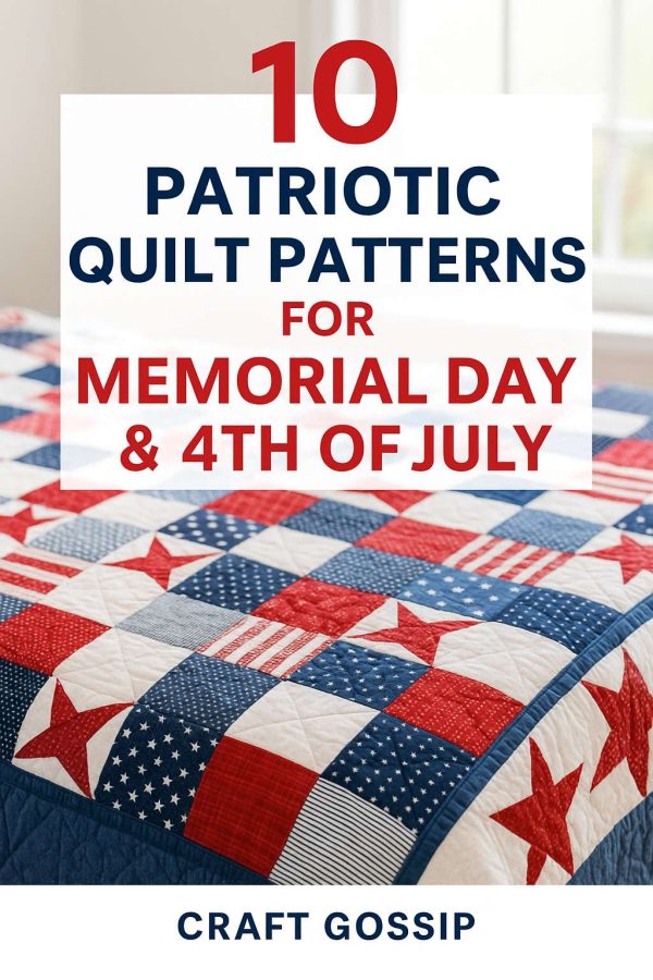 Patriotic Quilt Patterns for Memorial Day and 4th of July