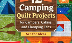 12 Camping Quilt Projects for Campers, Cabins, and Glamping Fans