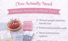 Quilting Needles Explained: How to Choose the Right Needle for Piecing and Quilting