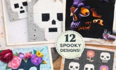 12 Halloween Quilting Patterns with a Skull Theme