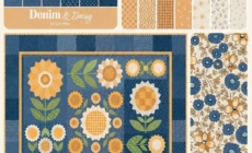 New Release: Denim & Daisy Fabric by Lori Holt
