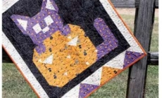 Cat-O-Lantern Quilt Pattern Review: A Cute Halloween Quilt for Cat Lovers